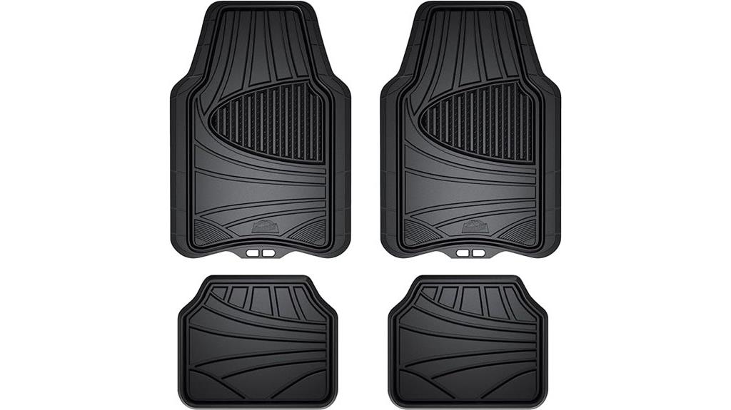 all weather floor mat set