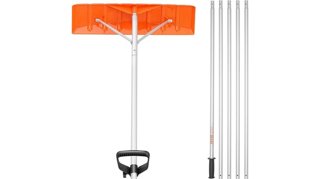 aluminum snow roof rake