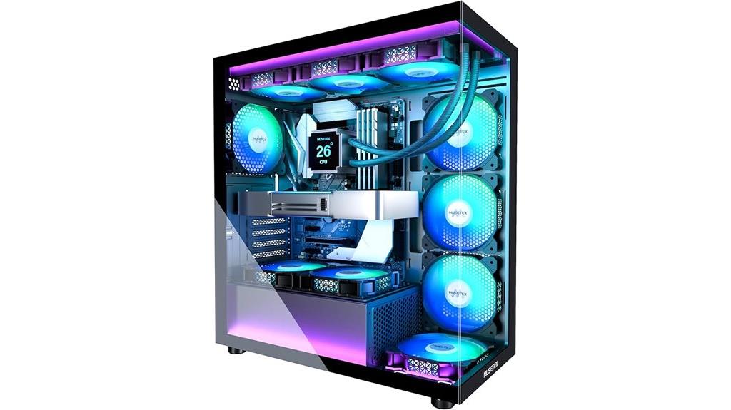 argb tempered glass case