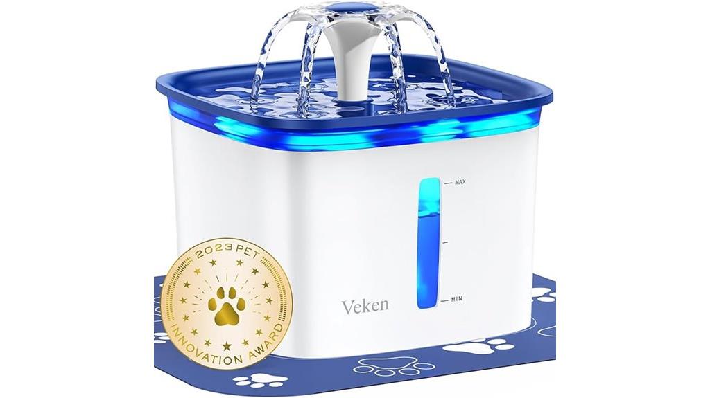 automatic 2 8l pet fountain