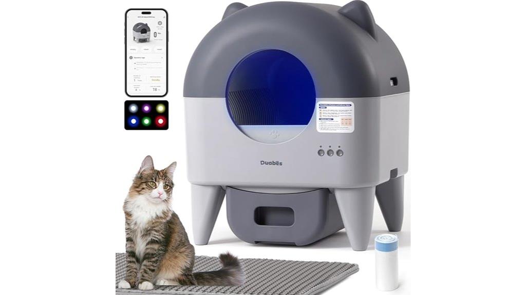 automatic multi cat litter box