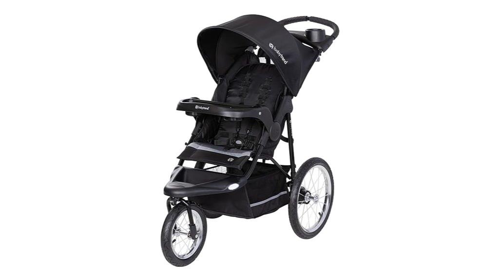 baby trend jogger black