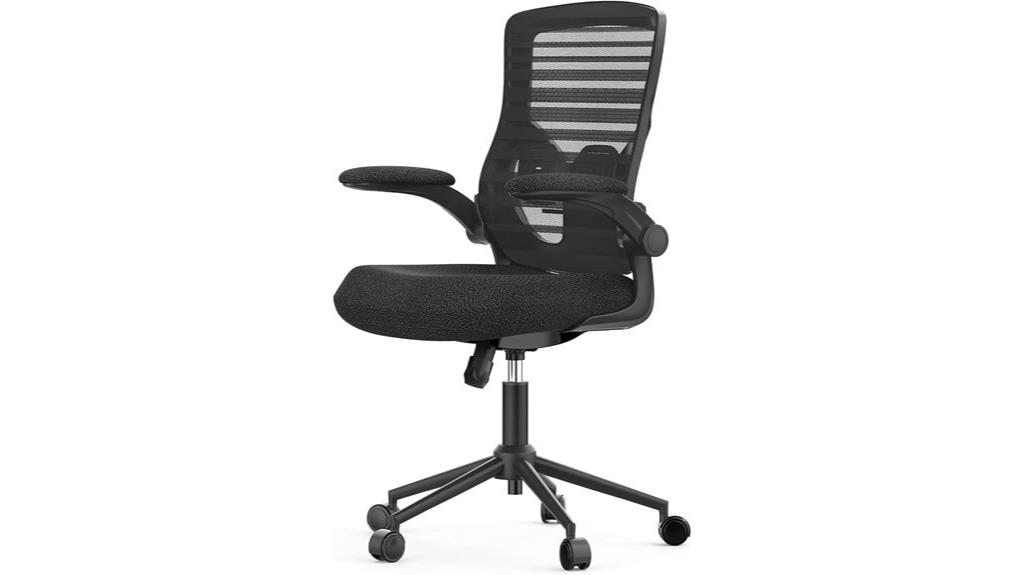 back support office chair