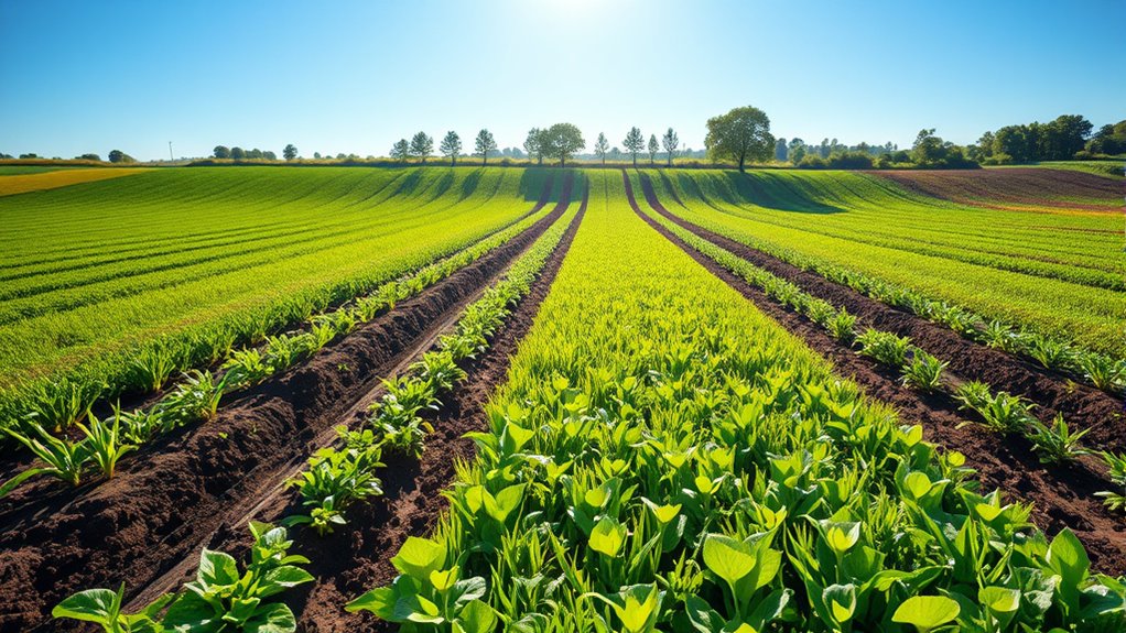 balanced organic and synthetic fertilization