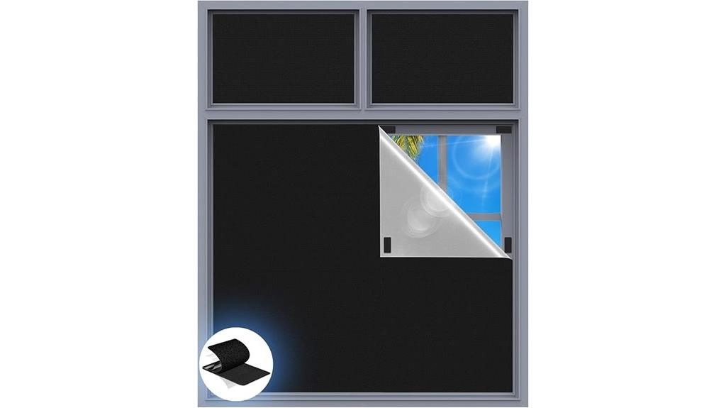 bedroom blackout curtain size