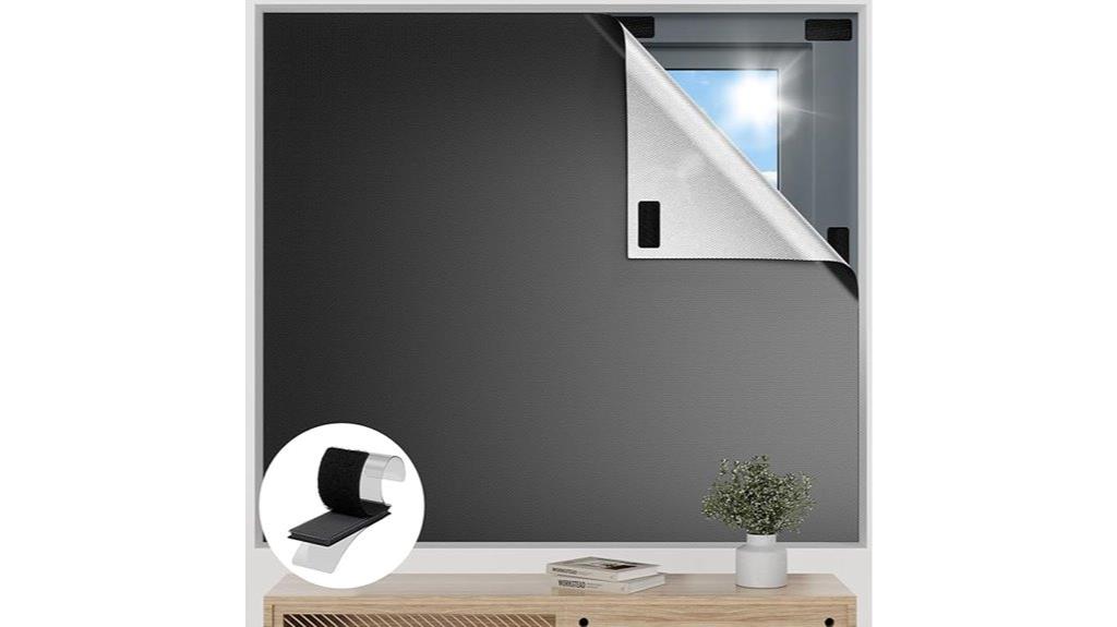 bedroom blackout curtain size