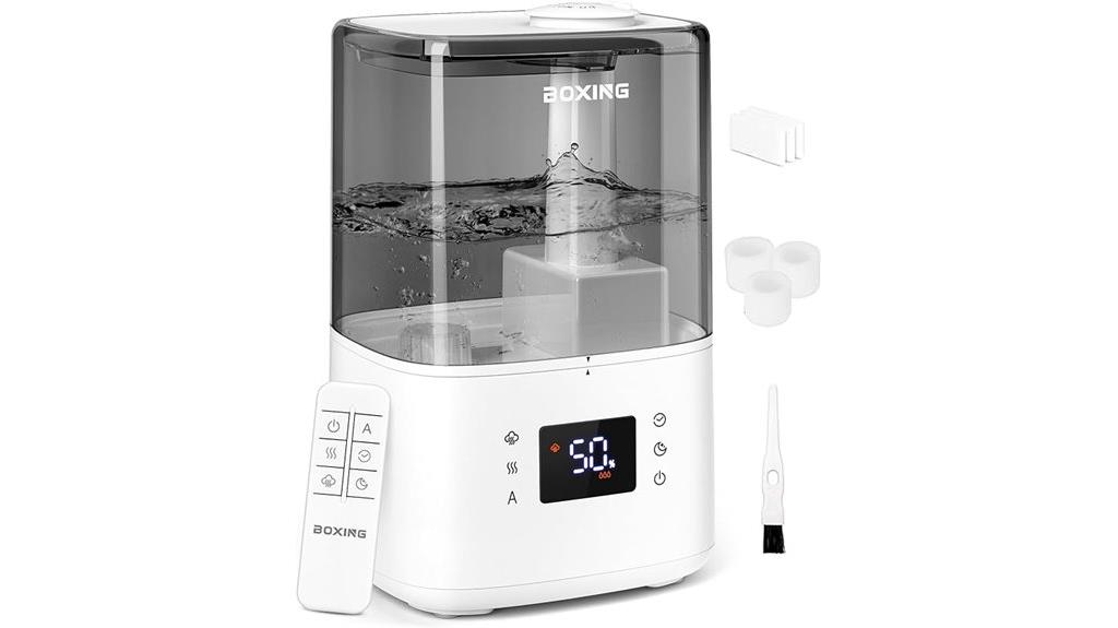 bedroom humidifiers with adjustable mist