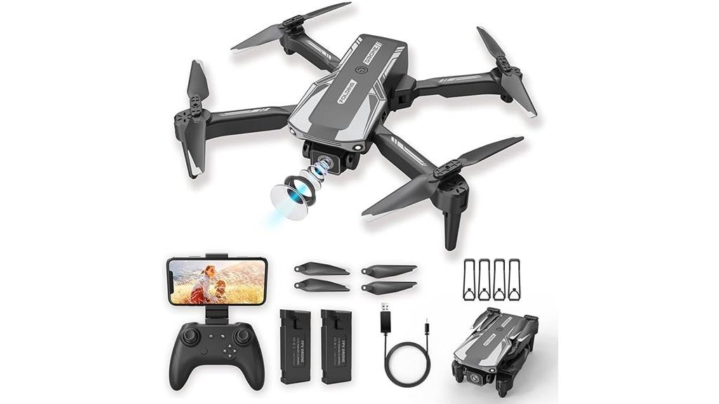 beginner foldable camera drone