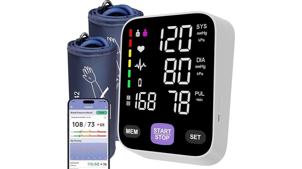 bluetooth blood pressure cuffs