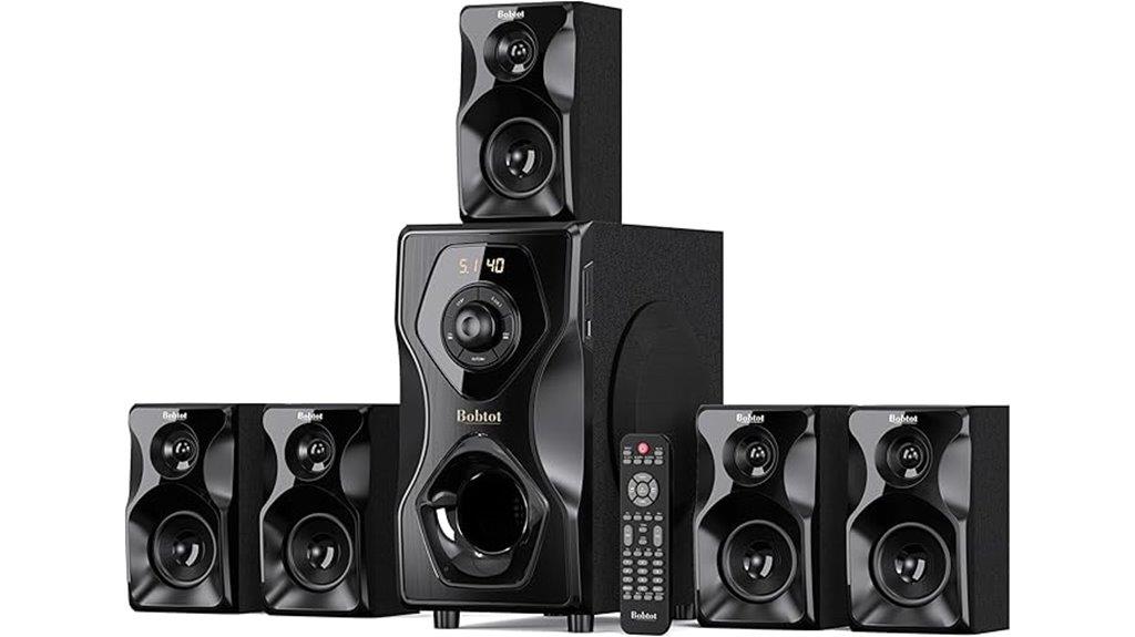 bobtot home theater speakers