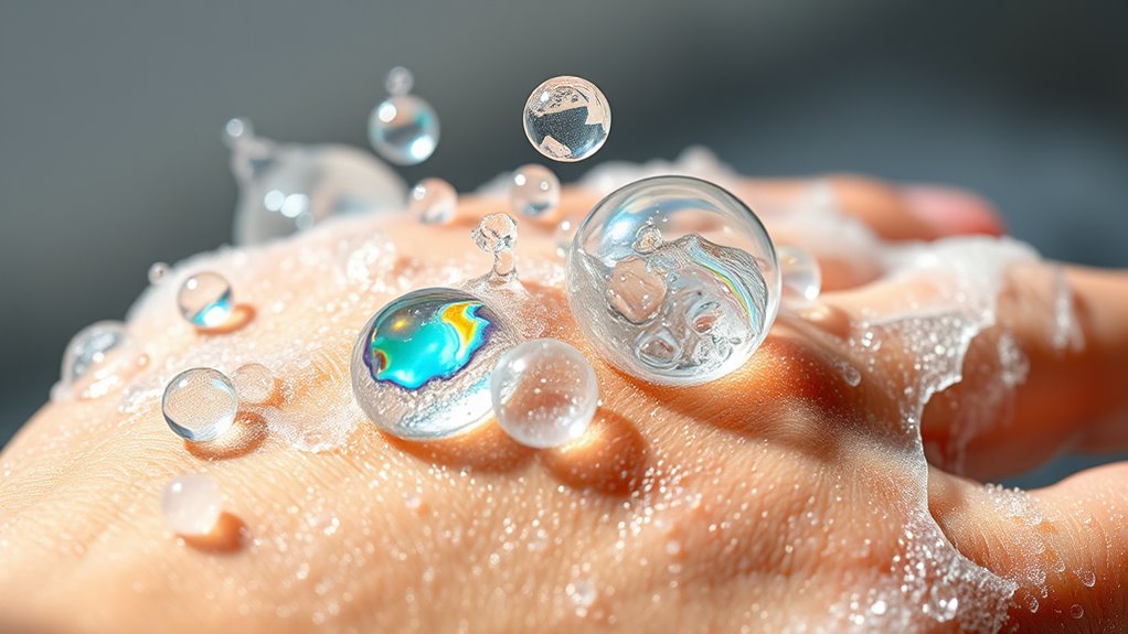 breaks down dirt molecules