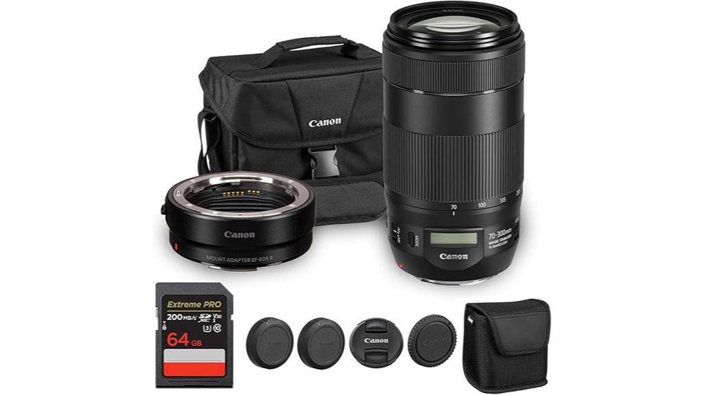 canon 70 300mm lens set