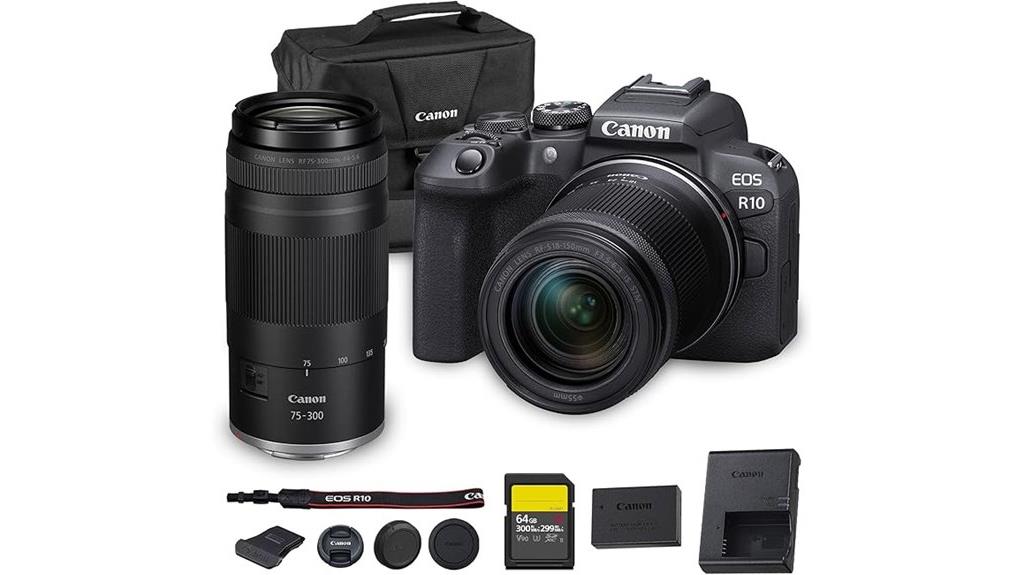 canon r10 camera kit