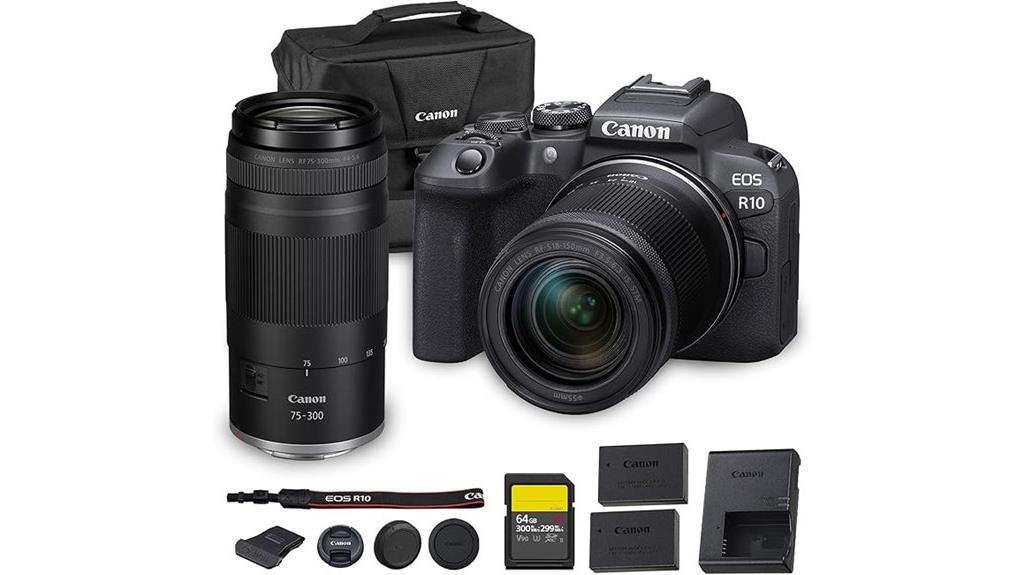 canon r10 camera kit