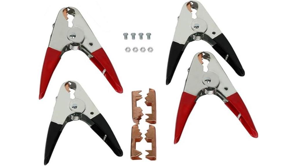 car battery jumper cable clamps