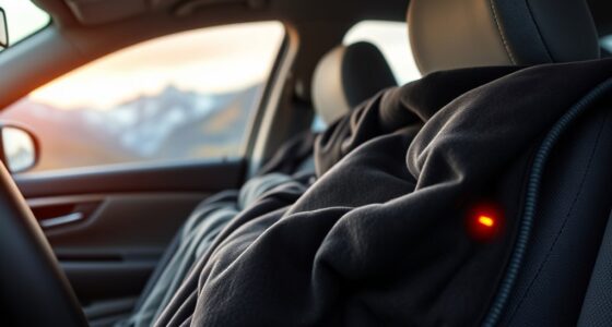 car trip heated blanket