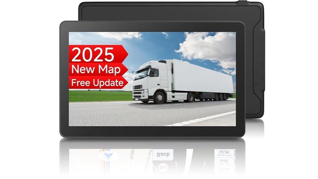 car truck gps with touch