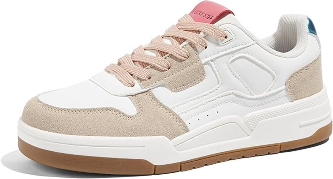 casual lace up sneakers