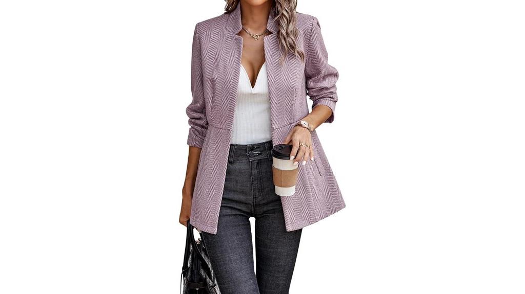 casual women s blazer jacket