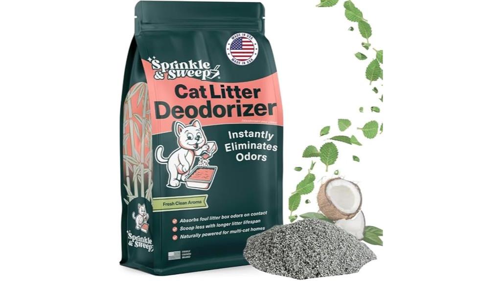 cat litter box odor eliminator