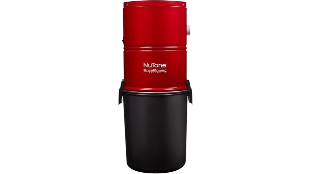 central vacuum power unit