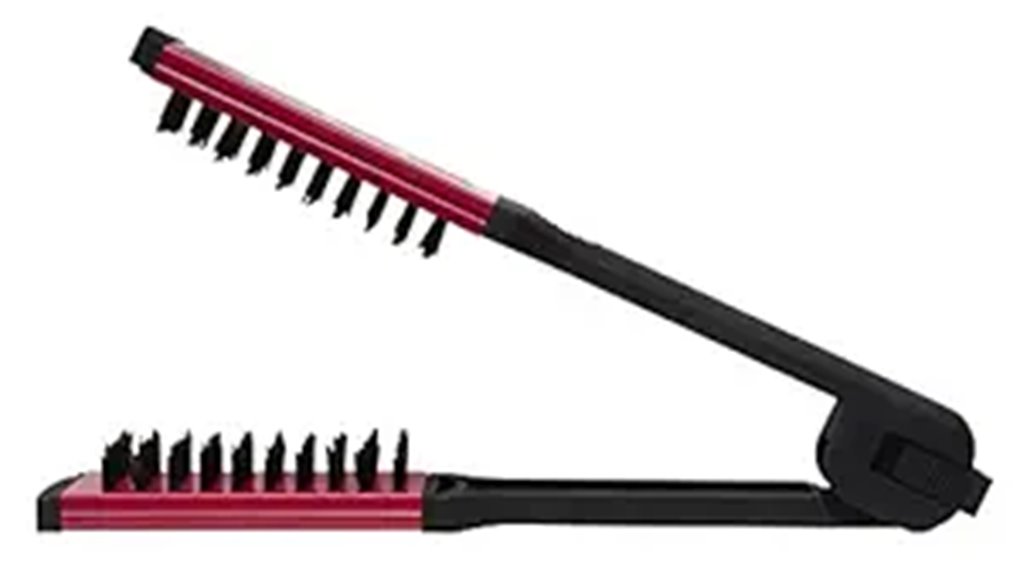 ceramic straightening brush features