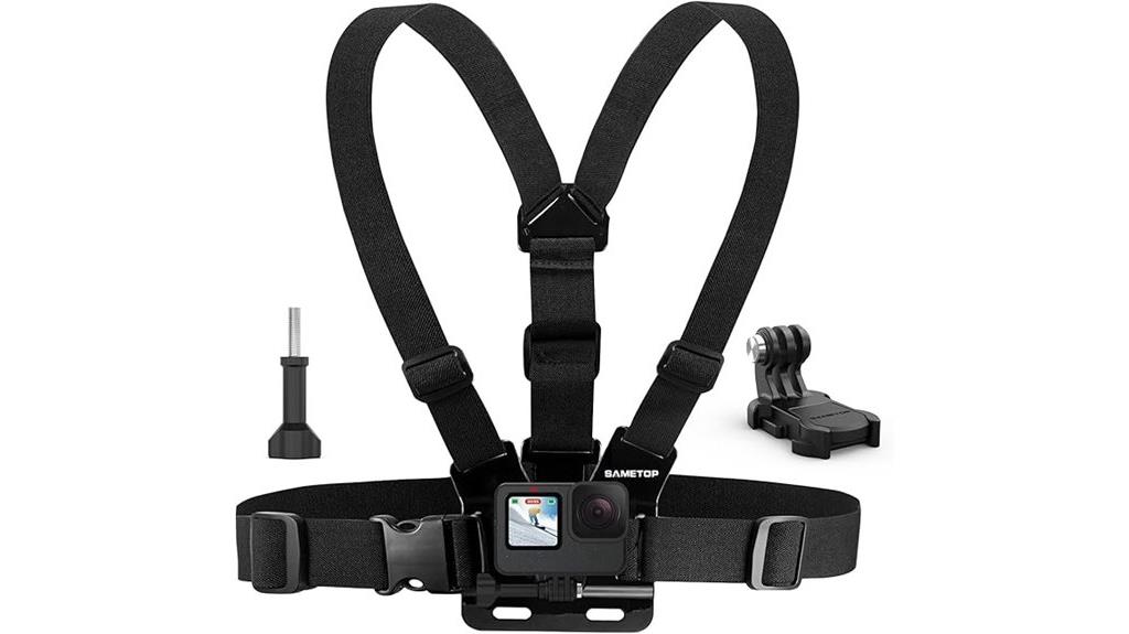 chest harness for action cameras