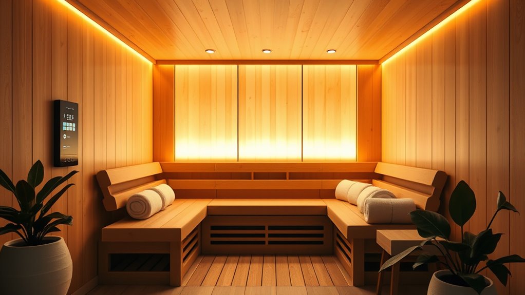 choosing spacious feature rich sauna