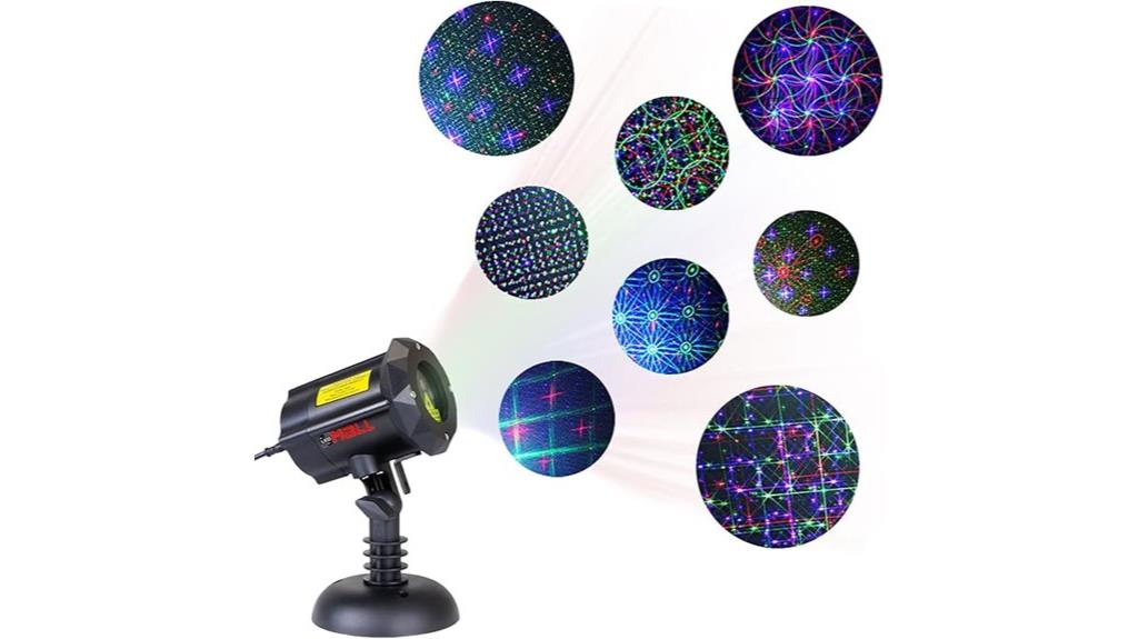 christmas laser light projector