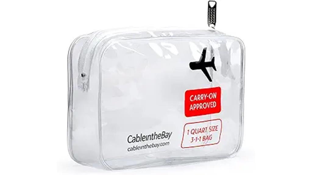 clear tsa toiletry bag