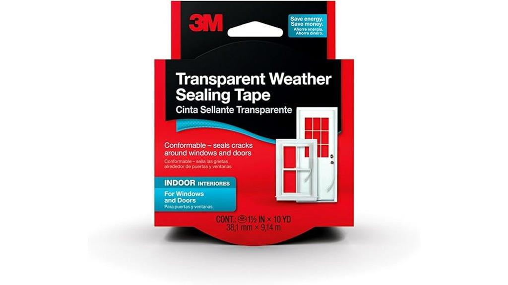 clear weather sealing tape