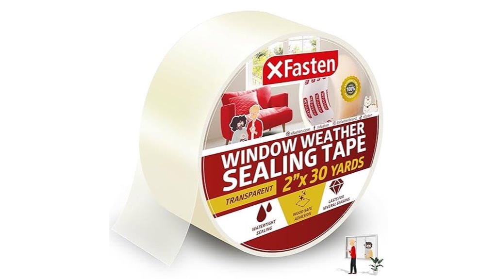 clear window seal tape