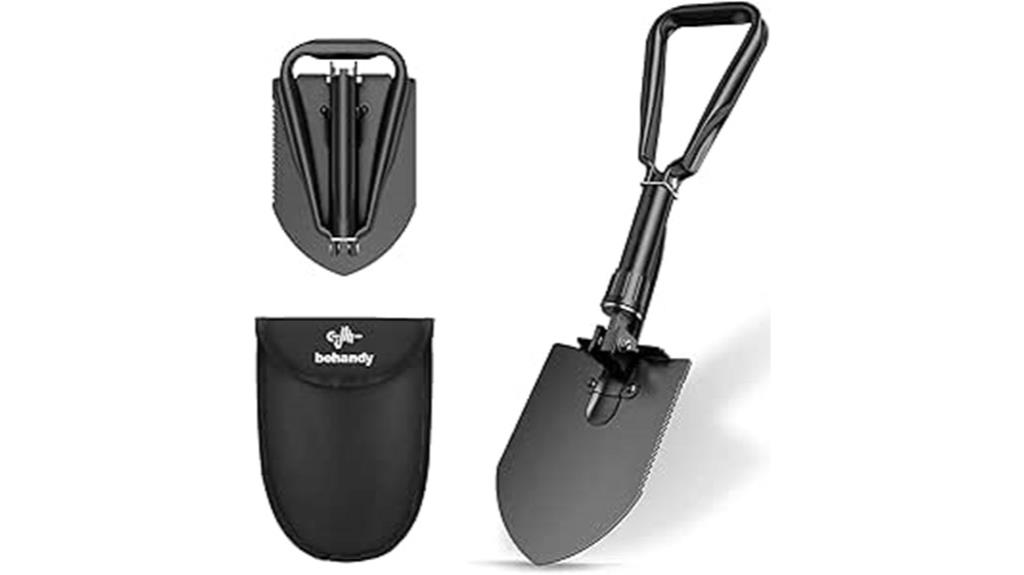 collapsible snow camping shovel