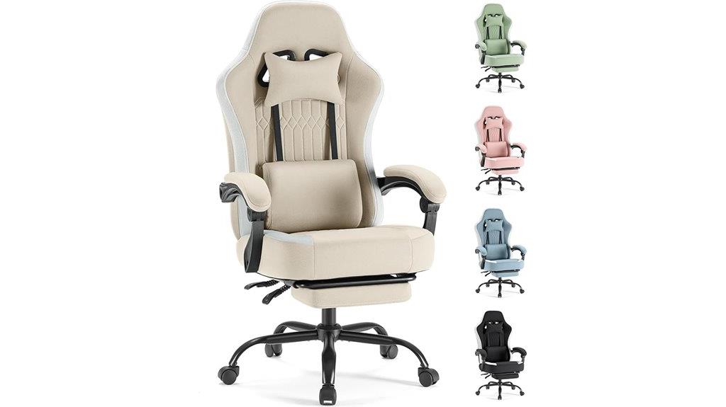 comfortable ergonomic gaming chair