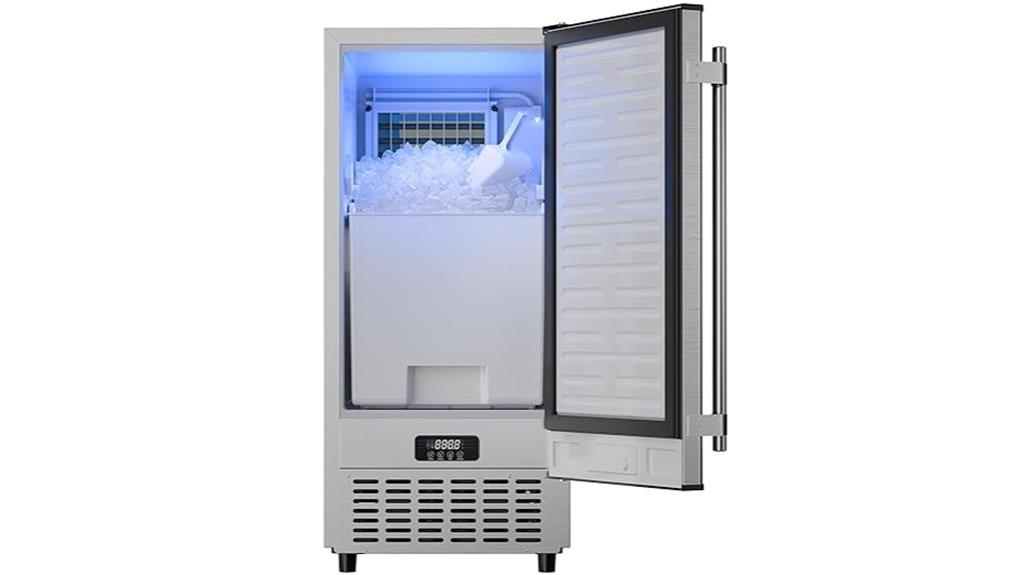 commercial 15 inch ice maker