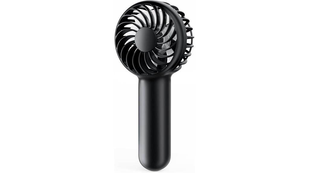 compact battery powered fan