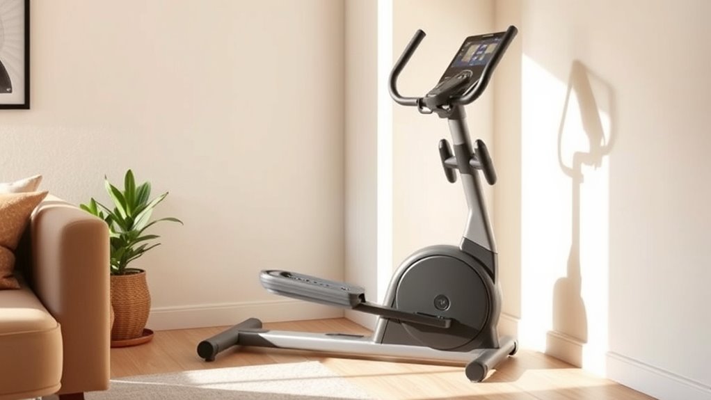 compact foldable versatile elliptical