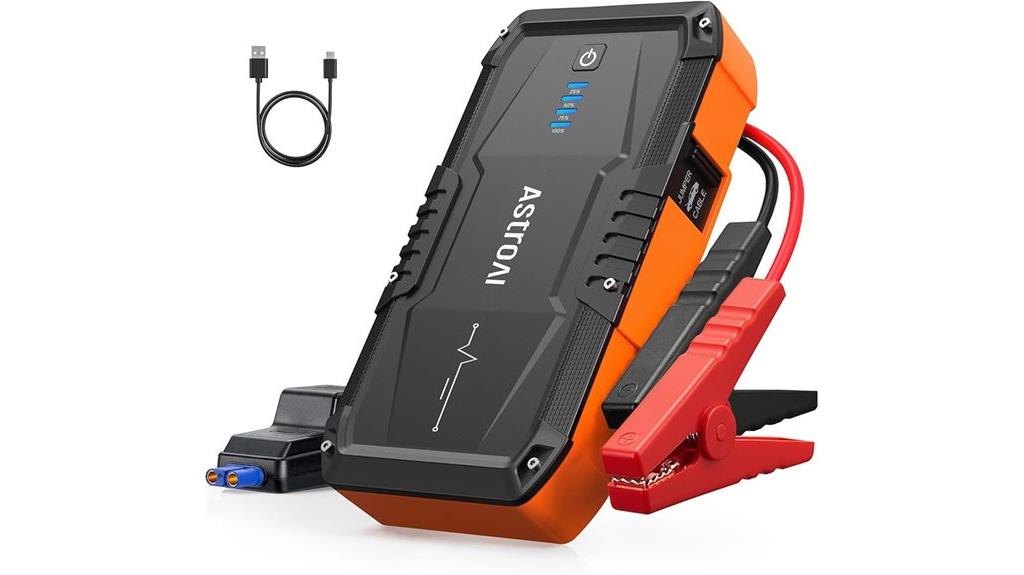 compact portable car jump starter