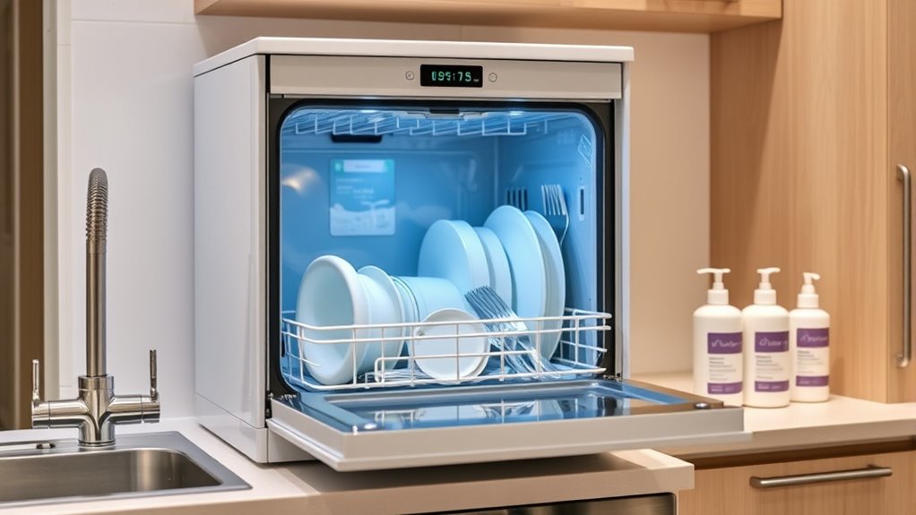 compact portable dishwashers