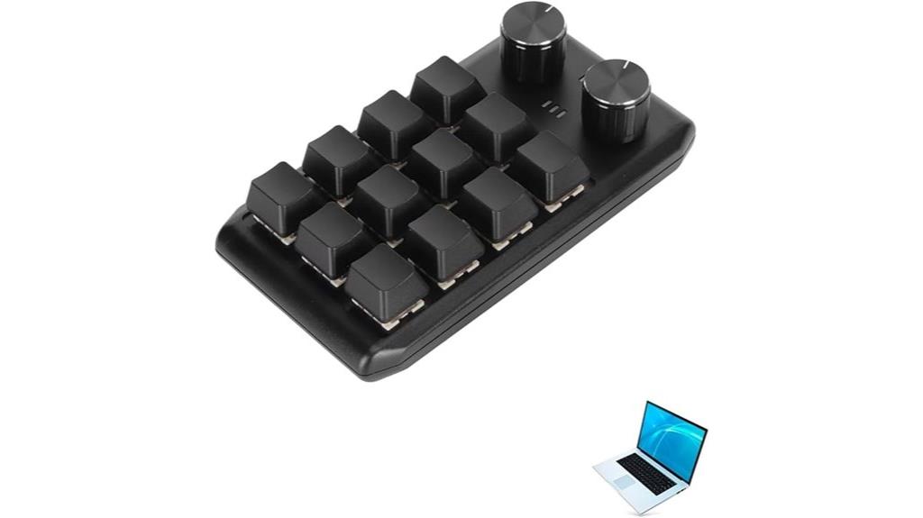 compact red switch keyboard
