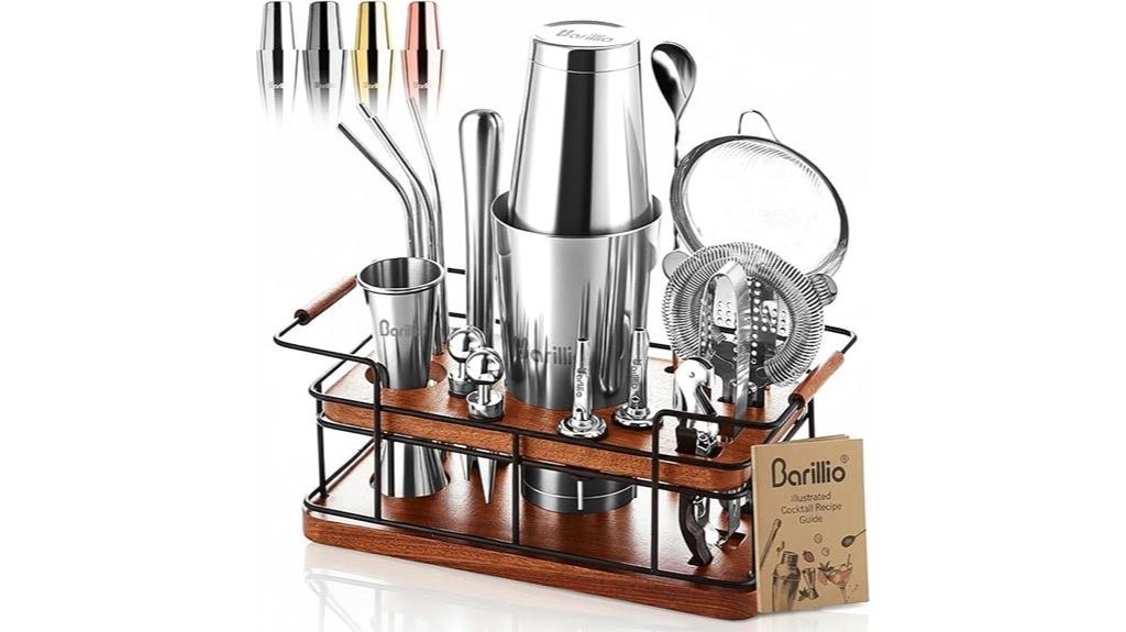 complete 23 piece cocktail set
