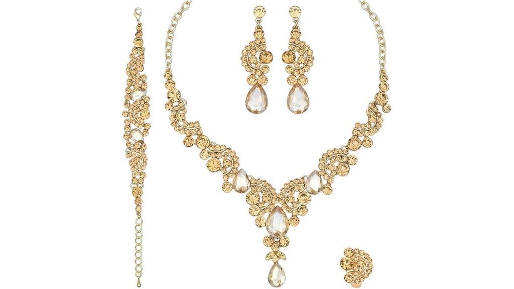 complete bridal jewelry set