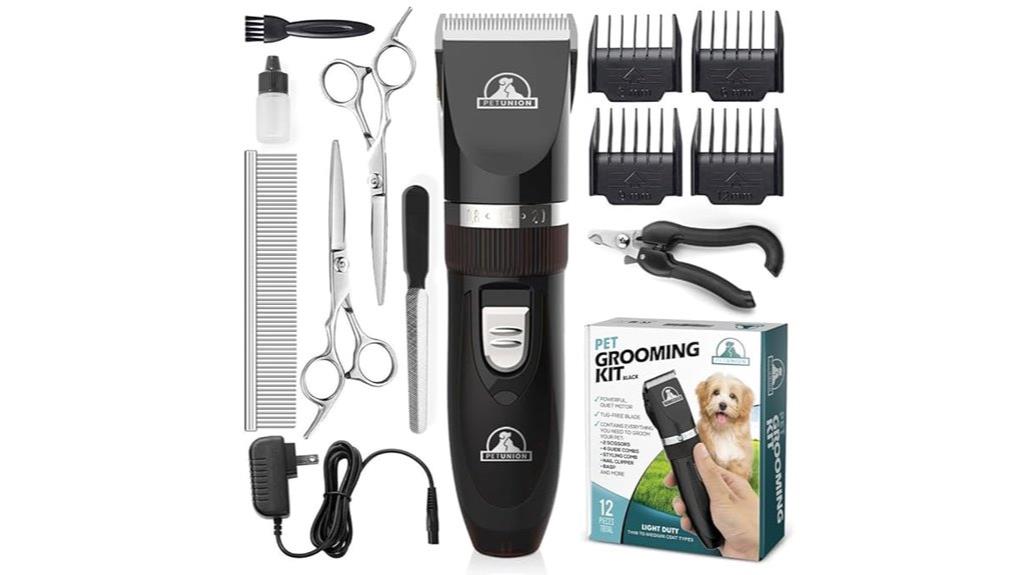complete dog grooming kit