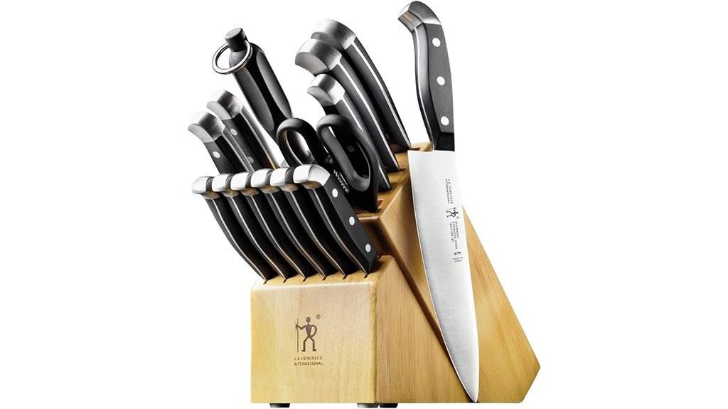 complete stainless steel cutlery set