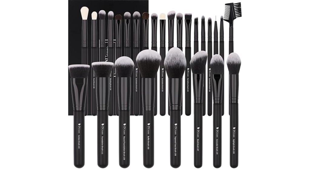 comprehensive 27 piece brush set
