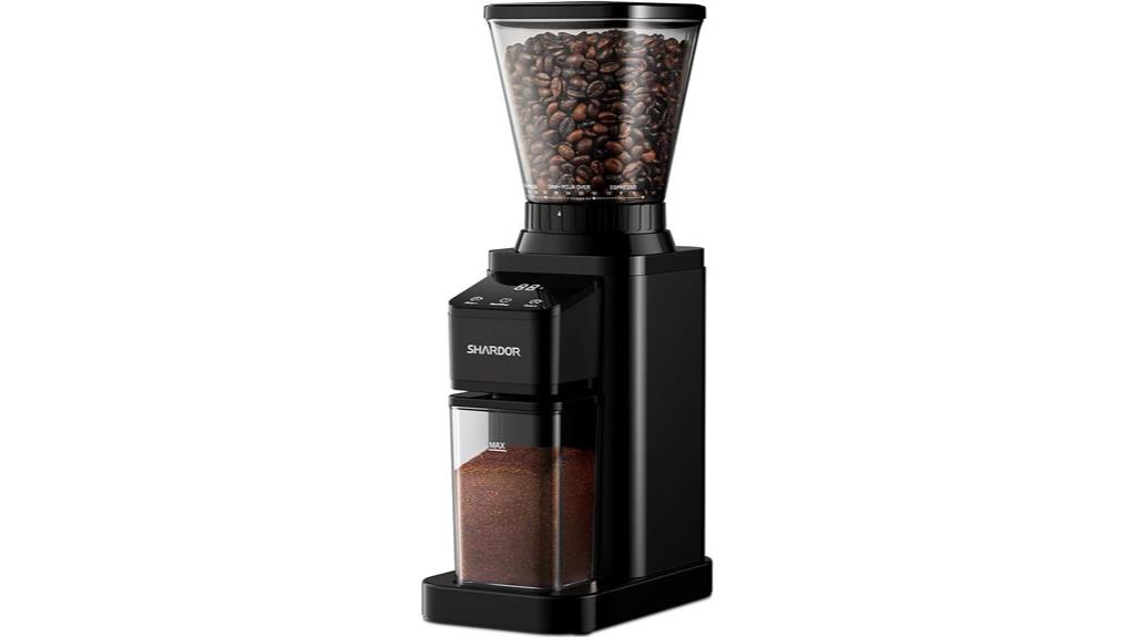 conical burr coffee grinder