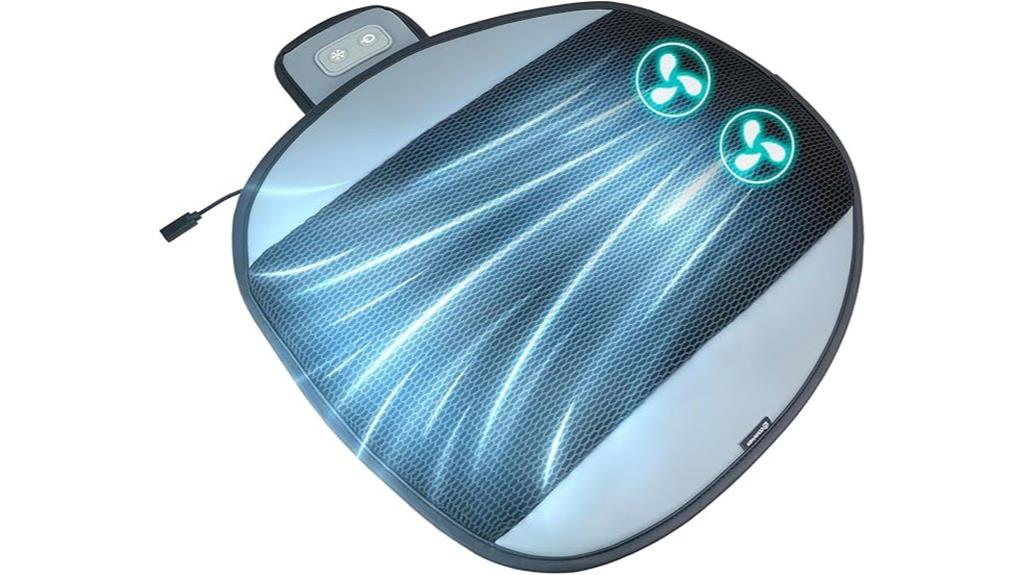 cooling seat cushion with fans