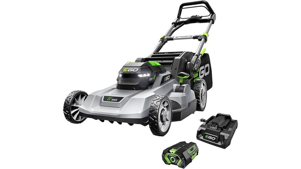 cordless battery powered mower