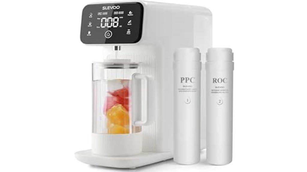 countertop ro filter with tds