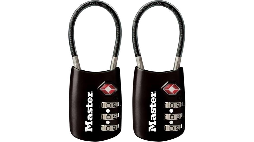 customizable tsa luggage locks